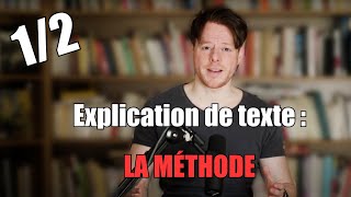 Explication de texte  La méthode [upl. by Rita738]