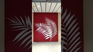 stencil painting design [upl. by Aerdied]