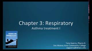 CC Asthma Beta Agonists vs Glucocorticoids CH 3 RESPIRATORY NAPLEX  NCLEX PHARMACOLOGY REVIEW [upl. by Anilah]