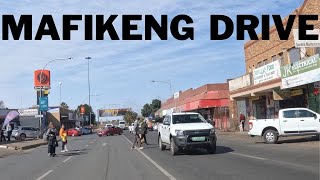 Mafikeng  Driving in the City  North West South Africa [upl. by Rayburn]