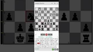 Peter Wells Versus Gary Cornwall 11012013 League Versus Gateshead chess chessgame fork [upl. by Barger]