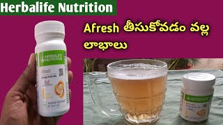 Herbalife Afresh Energy Drink Mix For Weight Lose Benefits Of Herbalife Nutrition Afresh Drink mix [upl. by Tibbitts]