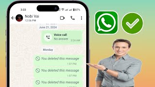 How to Recover WhatsApp Deleted Chat Without Backup on iPhone  Recover WhatsApp Deleted Messages [upl. by Areit]