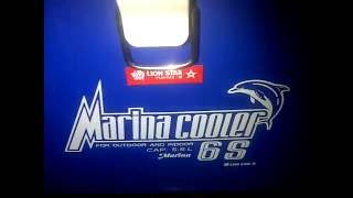 Cooler Box Marina Lion Star Coolbox Size 6S 55 Liter [upl. by Airretal45]