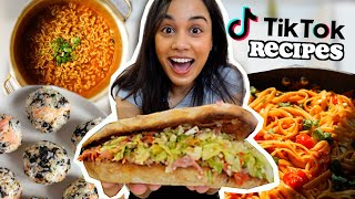 I tried viral TikTok recipes [upl. by Saundra833]