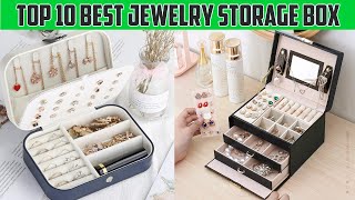 Top 10 Best Jewelry Box Storage  Small Jewelry Box  Ladies Corner [upl. by Stelle]