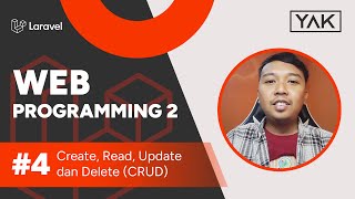 Create Read Update dan Delete CRUD 4  Web Programming 2 [upl. by Tongue]