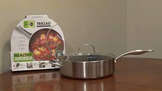 GreenPan Triclad Ceramic NonStick Pan Care and Use [upl. by Iruj]