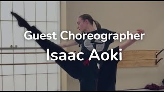 Guest Choreographer Interview with Isaac Aoki [upl. by Salazar747]