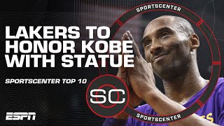 Kobe Bryant Top 10 moments of his career  SportsCenter [upl. by Barthel931]