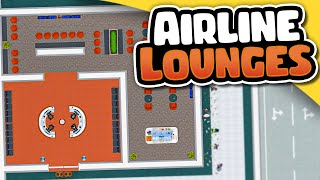 Airline LOUNGES amp Concourse Restaurants — Airport CEO 11 [upl. by Quar]