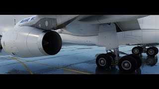 XPLANE 12 A330300 AIR FRANCE START UP AND TAKE OFF FROM PRINCESS JULIANA [upl. by Eisoj612]