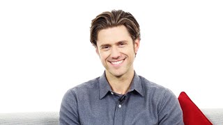 Ask a Star GREASE LIVE Star Aaron Tveit on Puppies Hondas Ninjas Broadway Dream CoStars amp More [upl. by Jared]