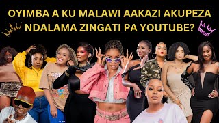 OYIMBA AAKAZI A KU MALAWI AKUPEZA NDALAMA ZINGATI PA YOUTUBE TILI NDI TOP 9 [upl. by Rednazxela]