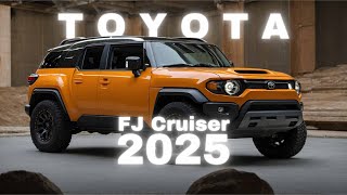 The Return of the Toyota FJ Cruiser 2025 Model Overview [upl. by Asi]