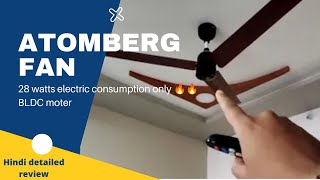 Atomberg Renesa fan detailed review  pros and cons explained  is it value for money to buy [upl. by Kobi]