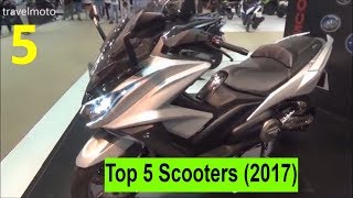 Top 5 Best Scooters for 2017 [upl. by Rooke]