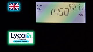 Lyca Radio  1458 kHz [upl. by Xxam946]