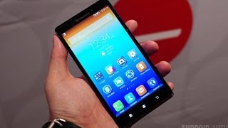 Lenovo Vibe Z First Look CES 2014 [upl. by Erreit559]