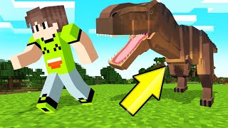 CATCH The DINOSAURS In MINECRAFT Mod [upl. by Grane]