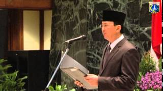 31 Okt 2014 Plt Gub Basuki T Purnama melantik pejabat Eselon II [upl. by Issiah]