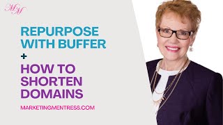 How to Repurpose Posts on Buffer amp How to Shorten Domain Names Oct 324ContentRepurposing [upl. by Carolan]