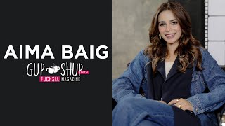 Aima Baig  Exclusive Interview  Baazi  Funkari  Gup Shup with FUCHSIA RealAimaBaig [upl. by Furie]