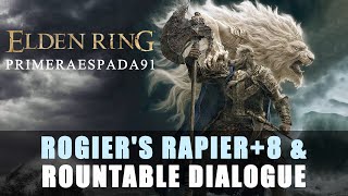 Elden Ring Rogier Roundtable Dialogue [upl. by Mauldon]