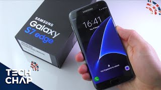 Samsung Galaxy S7 Edge UNBOXING First Impressions [upl. by Aicad824]