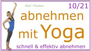 1021💜30 min abnehmen mit Yoga  Gymnastik ohne Geräte [upl. by Aninnaig]