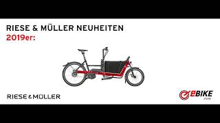 Riese amp Müller Neuheiten 2019 im eBike Store Hamburg [upl. by Nimajaneb]