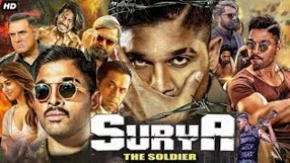 Surya The Soldier  Allu Arjun New Released Movie  South Indian Hindi Dubbed Full Action Movie 2024 [upl. by Gwenora]