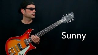 Sunny  Achim Kohl  Jazz Guitar Improvisation with tabs [upl. by Okika]