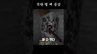 석탄 캘 때 공감 ㅋㅋ 마인크래프트 밈 [upl. by Anawqahs]