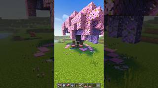 Minecraft cherry blossom campsite area minecraft [upl. by Attevroc715]