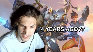 xQc Reunited with Snipers on OVERWATCH after 4 YEARS [upl. by Nivrag]