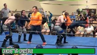 David Arquette Makes InRing Return at Wrestling Event [upl. by Unni]