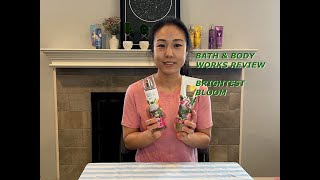 Bath amp Body Works BRIGHTEST BLOOM Review 배쓰앤바디웍스  브라이스트 블룸 리뷰 KOREAN SUB [upl. by Olaf]