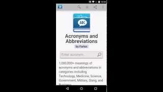 Acronyms and Abbreviations Dictionary by Farlex [upl. by Talich]