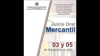 Juicio Oral Mercantil Sesión 1 [upl. by Rentschler]