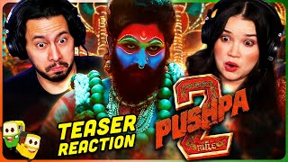 PUSHPA 2 The Rule TEASER Reaction  Allu Arjun  Rashmika Mandanna  Fahadh Faasil  Sukumar [upl. by Micaela]