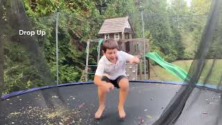 Trampoline Tricks with Miles [upl. by Heng]