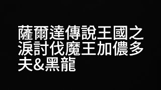 薩爾達傳說 王國之淚討伐魔王加儂多夫打敗魔王加儂多夫amp黑龍 薩爾達傳説王國之淚 2024921 [upl. by Eellek]