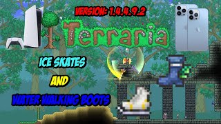 Terraria Ice Skates And Water Walking Boots Seed  Mobile Ps5 Xbox [upl. by Brent]