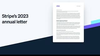 Stripe Annual Letter 2023 [upl. by Venetis353]