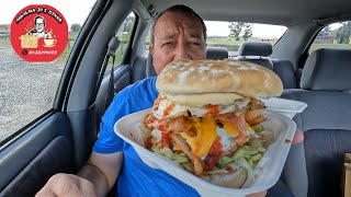 The Super Burger From Mumma Jo’s Diner Wallerawang [upl. by Filippa]