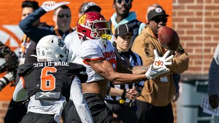 LA Chargers WR Brenden Rice Highlights 2024 Senior Bowl  WR USC Trojans [upl. by Veronique]