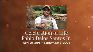 91324 Celebration of Life  Pablo Delos Santos Jr [upl. by Itnava]