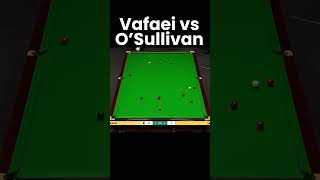 Ronnie OSullivan vs Hossein Vafaei snooker snookermoments [upl. by Obla148]