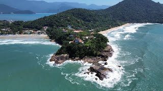 Como é a Praia do Tenório em Ubatuba [upl. by Rengia]